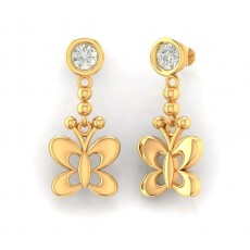 Butterfly Hanging Stud